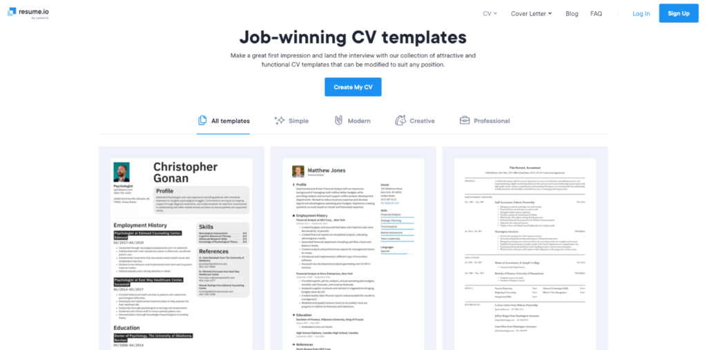 Resume.io